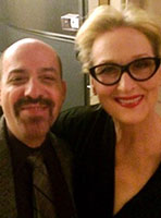 David Krane with Meryl Streep